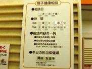 健康相談案内板