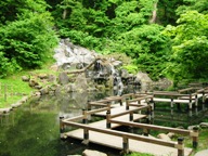 滝もあるよ